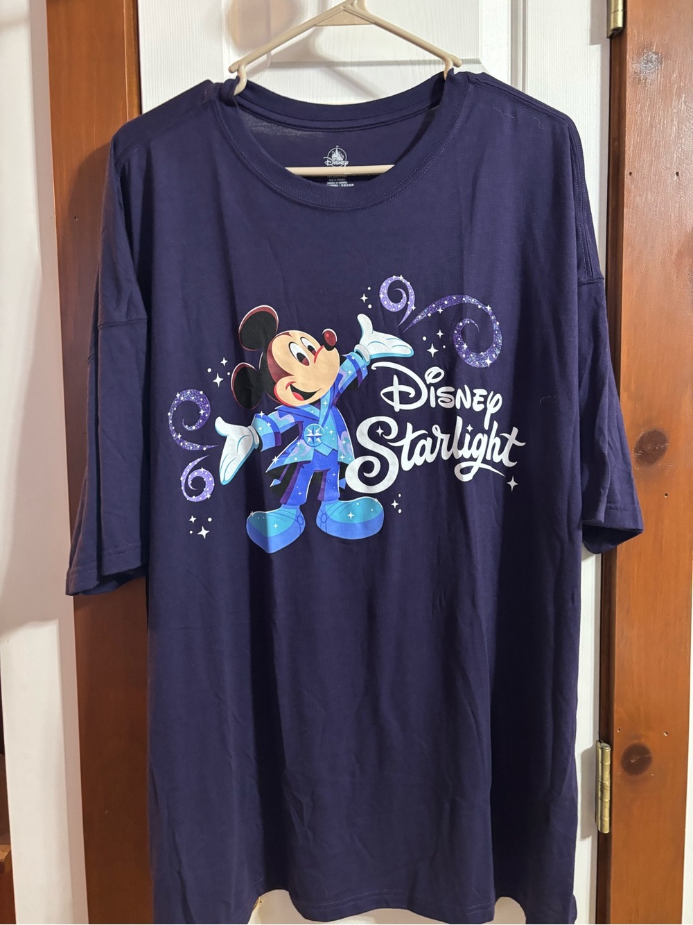 Disney Starlight Mickey Mouse Purple Graphic Tee